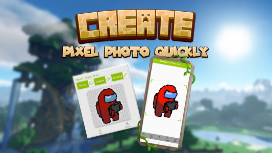 اسکرین شات برنامه PixelArt Photos for Minecraft 2