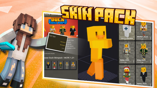 اسکرین شات برنامه Skin Pack Maker for Minecraft 2