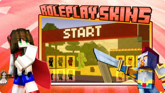 اسکرین شات 8 برنامه Skin for MCPE: Minecraft Skins