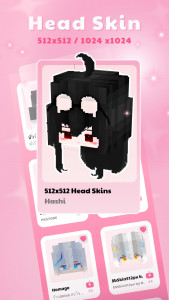 اسکرین شات 1 برنامه Skin for MCPE: Minecraft Skins