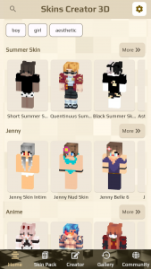 اسکرین شات برنامه MC Skin Editor for Minecraft 5