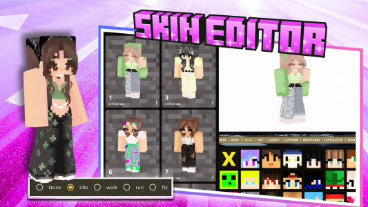 اسکرین شات برنامه Skin Pack Maker for Minecraft 1