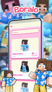 اسکرین شات 2 برنامه Skin for MCPE: Minecraft Skins
