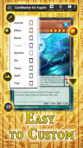 اسکرین شات برنامه Card Maker for YugiOh 4