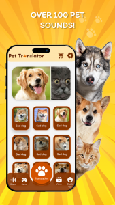 اسکرین شات 4 برنامه Human To Dog: Pet Translator