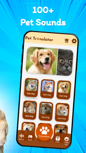 اسکرین شات 2 برنامه Human To Dog: Pet Translator