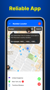 اسکرین شات برنامه Mobile Number Locator 3