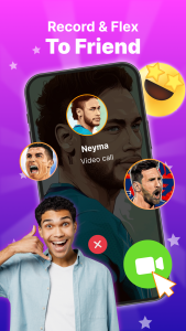 اسکرین شات 3 برنامه Make Video With Idol—Fake Call