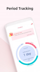 اسکرین شات برنامه Period tracker by PinkBird 1