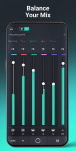 اسکرین شات برنامه Groovebox - Music & Beat Maker 8