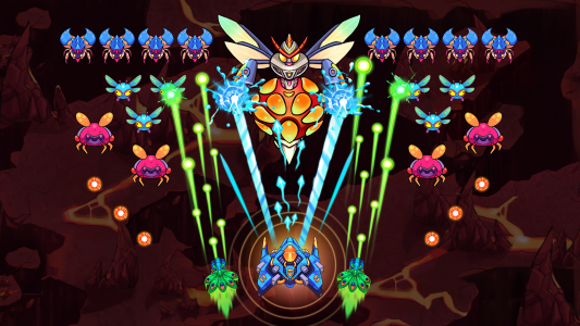 اسکرین شات 8 بازی Insect Shooter: Galaxy Attack