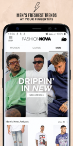اسکرین شات برنامه Fashion Nova 4
