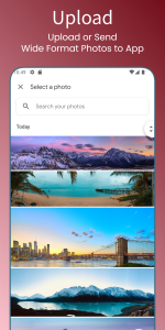 اسکرین شات برنامه PanoraSplit - Panorama Maker 3