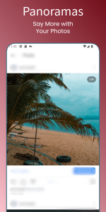 اسکرین شات برنامه PanoraSplit - Panorama Maker 2