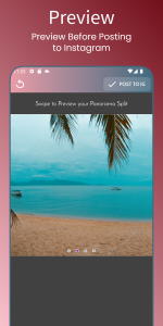 اسکرین شات برنامه PanoraSplit - Panorama Maker 5