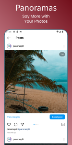اسکرین شات برنامه Panorama Maker for Instagram 2