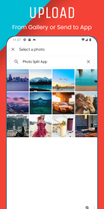 اسکرین شات برنامه PhotoSplit Rectangle Grids 4