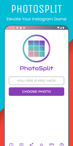 اسکرین شات برنامه PhotoSplit Grid Maker 3