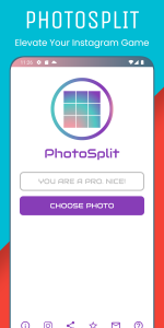 اسکرین شات برنامه PhotoSplit Rectangle Grids 3