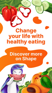 اسکرین شات 6 برنامه Shape: Healthy Eating Journal