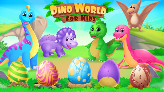 اسکرین شات بازی Dino World Jurassic for Kids 1