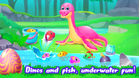 اسکرین شات 2 بازی Dino World Jurassic for Kids