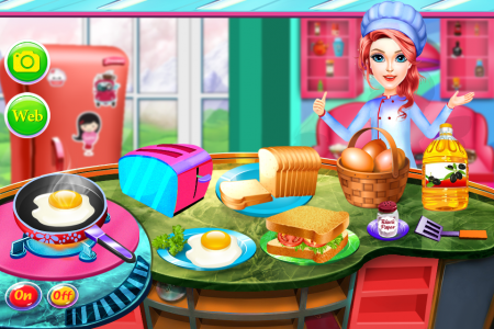 اسکرین شات بازی Food Blogger Chef - Kitchen Ce 2