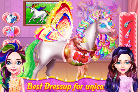 اسکرین شات بازی Unicorn Food - Drink & Outfits 8