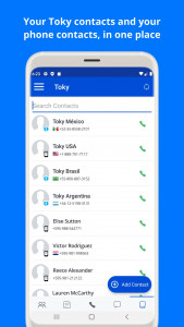 اسکرین شات 8 برنامه Toky: business phone system