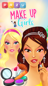 اسکرین شات بازی Makeup Girls - Makeup & Dress-up games for kids 1
