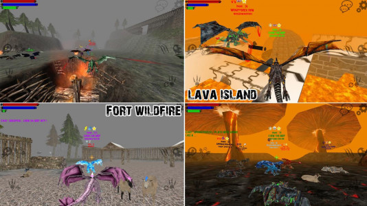 اسکرین شات بازی Dragons Online  3D Multiplayer 3
