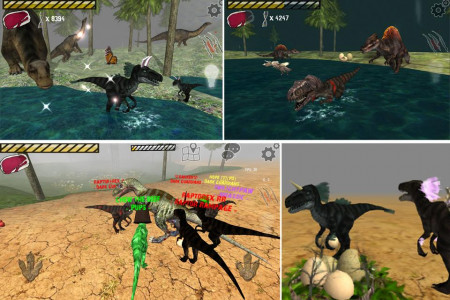 اسکرین شات بازی Raptor RPG - Dino Sim 1