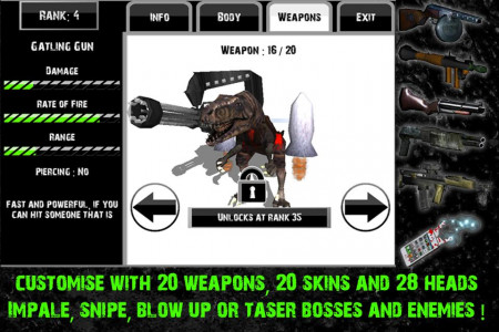 اسکرین شات بازی Raptors Online - Gun Dinosaurs 3