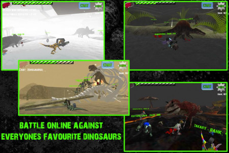 اسکرین شات بازی Raptors Online - Gun Dinosaurs 4