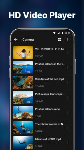 اسکرین شات 2 برنامه HD Video Player All Format