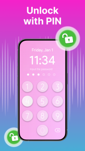 اسکرین شات 4 برنامه Voice Lock Screen - Voice Lock