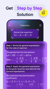 اسکرین شات 3 برنامه Homie AI: Homework Helper