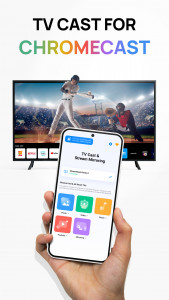 اسکرین شات 1 برنامه TV Cast for Chromecast TV