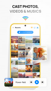 اسکرین شات 2 برنامه TV Cast for Chromecast TV