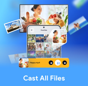 اسکرین شات 3 برنامه Miracast: TV Mirror & Remote