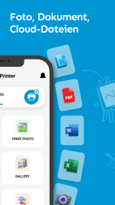 اسکرین شات برنامه Print & Scan - HP Drucker App 4