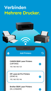 اسکرین شات 1 برنامه Print & Scan - Air Drucker App