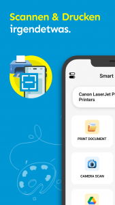 اسکرین شات برنامه Print & Scan - HP Drucker App 3