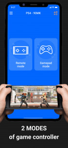 اسکرین شات برنامه Remote Play Controller for PS 4