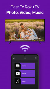 اسکرین شات 3 برنامه Roku Remote Control: TV Remote