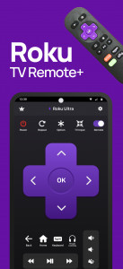 اسکرین شات 1 برنامه Roku Remote Control: TV Remote