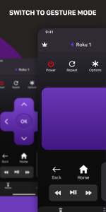 اسکرین شات برنامه TV Control for Roku TV Remote 4