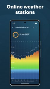 اسکرین شات برنامه Windy.app - Enhanced forecast 6