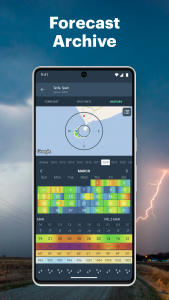 اسکرین شات برنامه Windy.app - Enhanced forecast 7