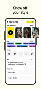 اسکرین شات 4 برنامه Yubo: Make friends & chat now